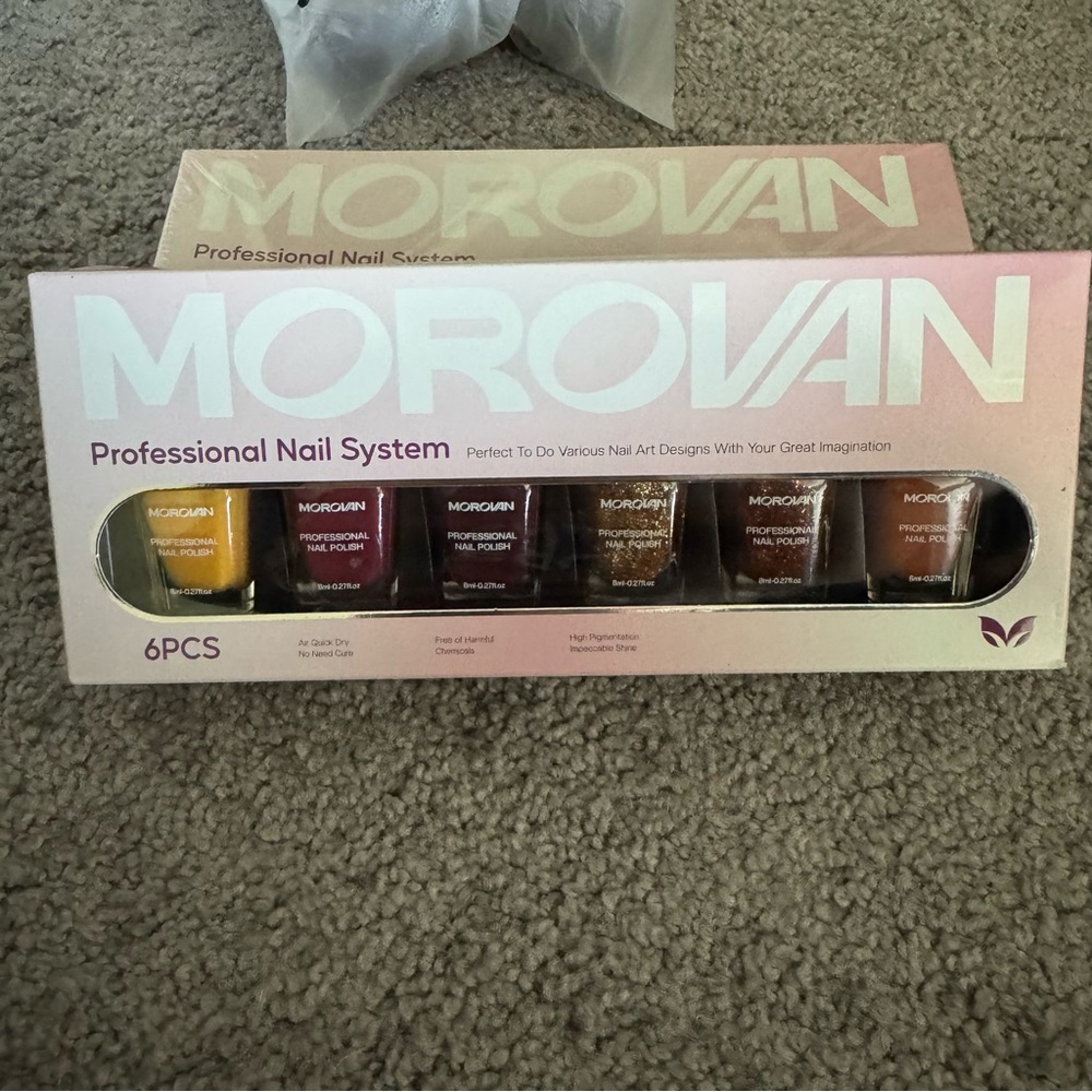 Morovan Professional Nail Polish Set - 12PCS (2 Boxes) - Brand New